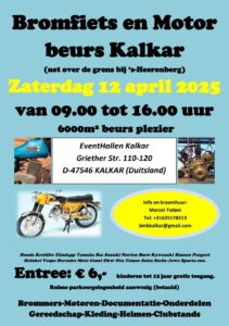 flyer Kalkar beurs 2025