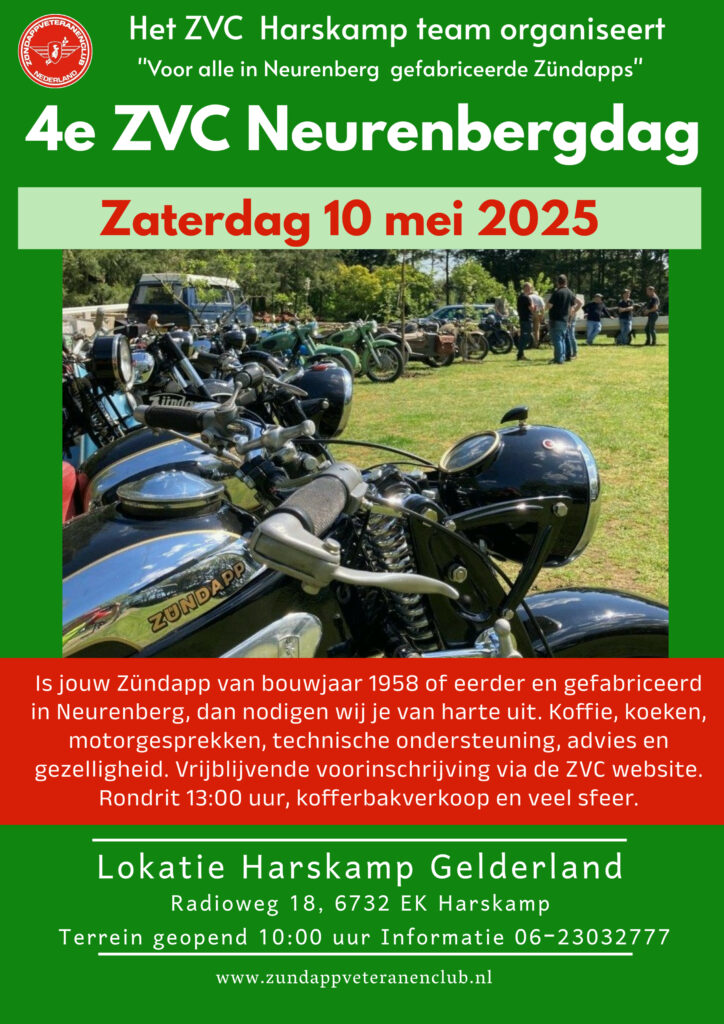 Zundapp Veteranen Club Neurenbergdag 2025